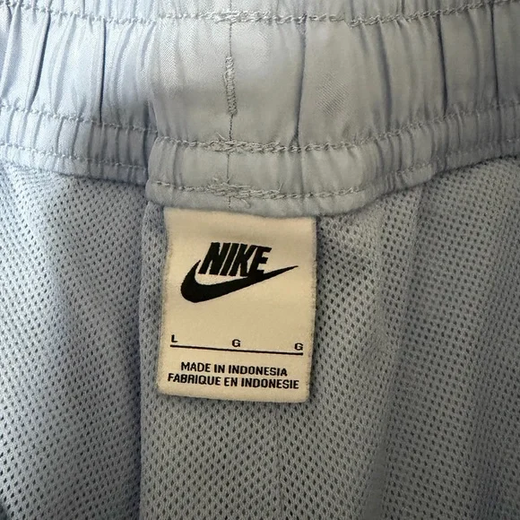 Nike Sky Blue Mesh Shorts - Picture 2 of 2